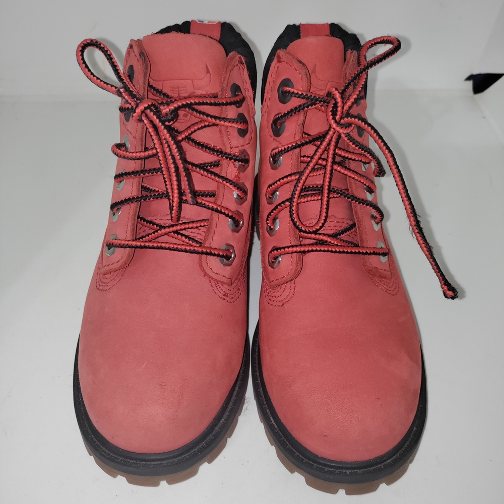Timberland Kids Red Boots - Picture 2 of 5